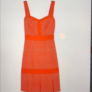 Tory Burch Berdine Dress in Habanero Pepper NWOT